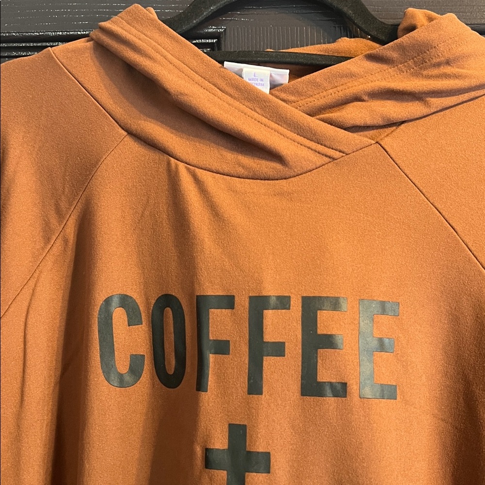 LuLaRoe Amber hoodie - Large - Picture 3 of 13